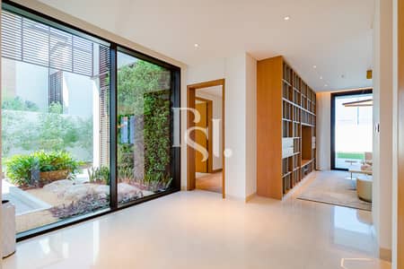 萨迪亚特岛， 阿布扎比 4 卧室别墅待售 - saadiyat-lagoons-saadiyat-island-abu-dhabi-living-area. JPG