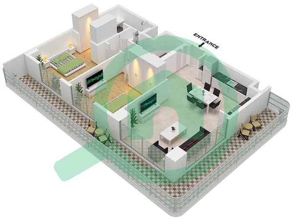Type 3E Unit 5 Floor 1 Type 3E Unit 5 Floor 1