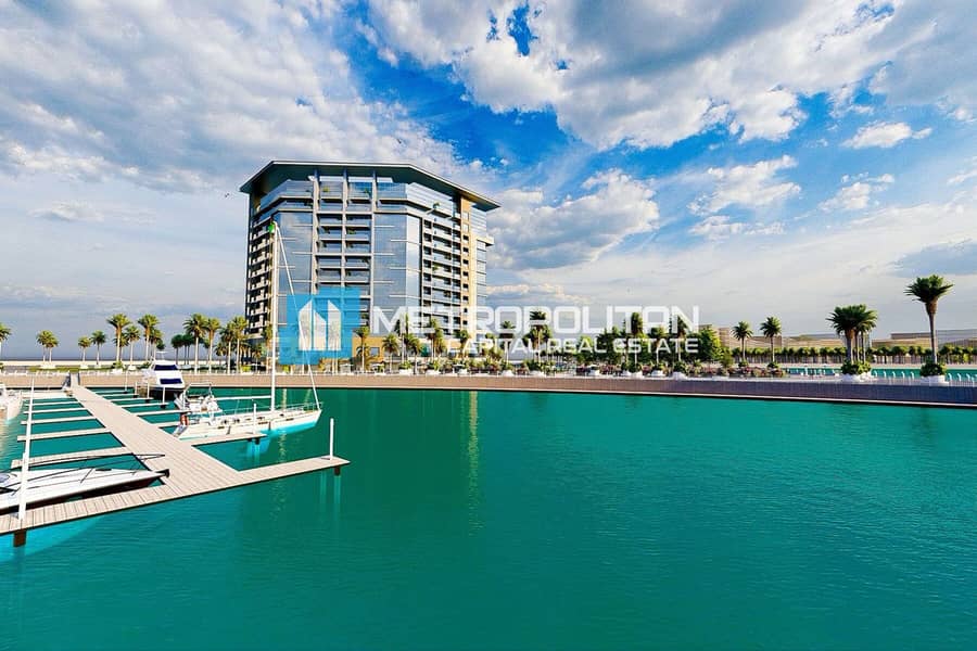 1BR w/ Balcony|Sea and Pool View|Waterfront Living