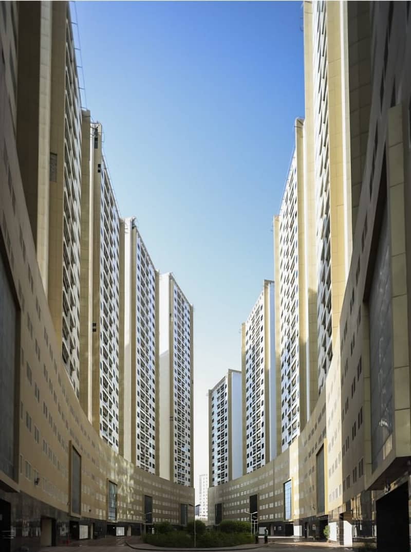 City view + Garden View 2 Bedroom Flat Available For Rent In Ajman