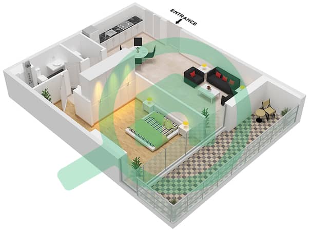 Type 2 Unit 5 Floor Ground
Unit 1 Floor 1
