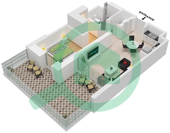 Type 2 Unit 2-4 Floor Ground
