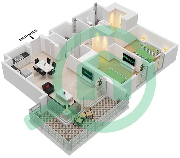 Type 4A Unit 8 Floor 1
Unit 13 Floor 2-9
Unit 12 Floor 10-11
Unit 11 Floor 12-13
Unit 10 Floor 14