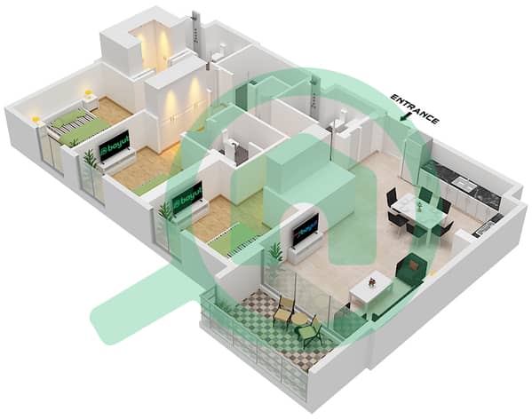 Type 2 Unit 23-24 Floor 2
Type 2A Unit 21-22 Floor 2
Unit 25-26 Floor 3-7
Unit 23-24 Floor 8-9
Unit 20-21 Floor 10-11
Unit 17-18 Floor 12-13
Unit 14-15 Floor 14