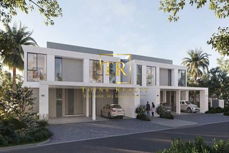 4 Bedroom Townhouse for Sale in Dubai South, Dubai - Elegant Design | Maid Ensuite | Curated Landscapes