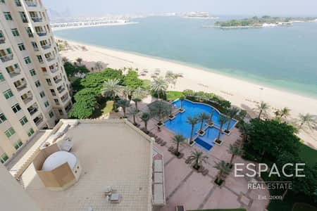 1 Bedroom Flat for Rent in Palm Jumeirah, Dubai - Vacant | Burj Al Arab View | 1 Bedroom