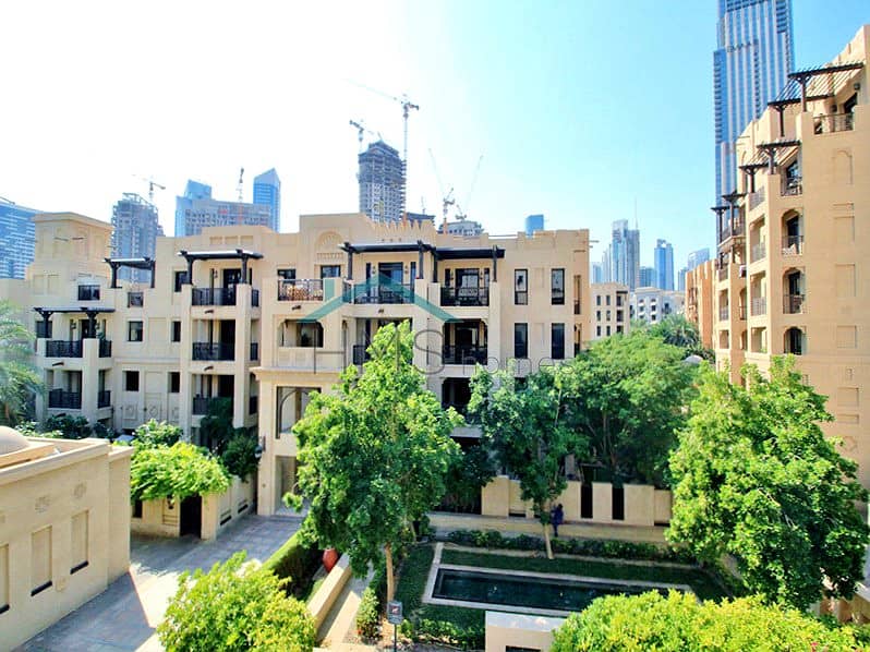3 Bright & Spacious | Burj Khalifa View | Study
