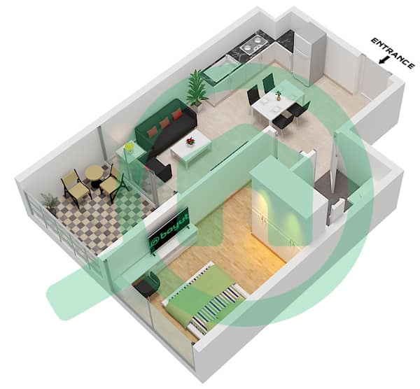 Type B1 Floor 7-18