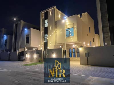 Luxurious villa with 5 master rooms for annual rent in Al Amerah, Ajman. A new villa with modern finishes and at the cheapest price in Ajman. Dont mi