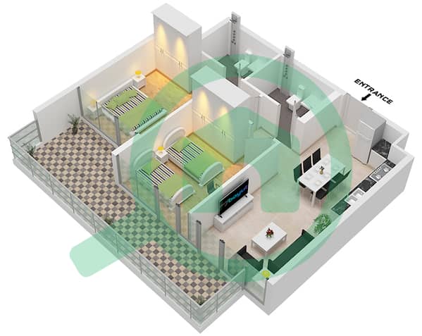 Type B1 Floor 7-44