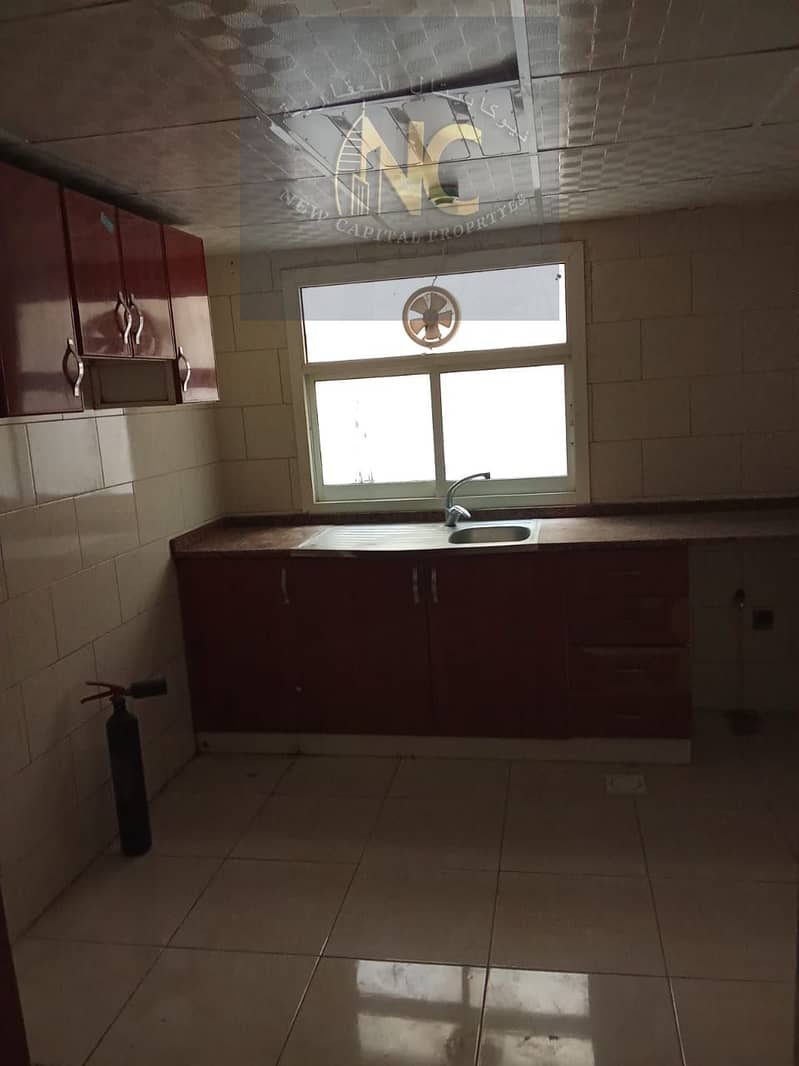 For annual rent in Ajman, Al Rawda area, 2room apartment and a hall