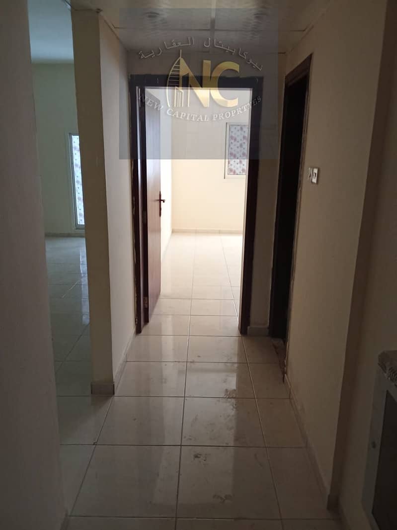 For annual rent in Ajman, Al Rawda area, 2room apartment and a hall
