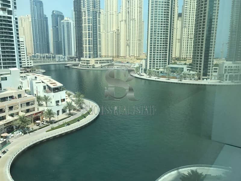 Luxury Apartment 2 BR+Maid Marina view