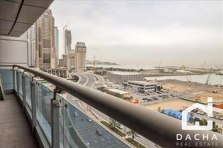 شقة 2 غرفة نوم للايجار في دبي مارينا، دبي - Sea View / 2 bedroom / Unfurnished شقة 2 غرفة نوم للايجار في دبي مارينا، دبي - Sea View / 2 bedroom / Unfurnished