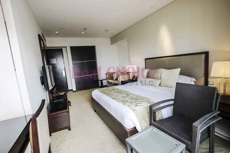 Middle Floor Studio Fully Furnished|Amazing View