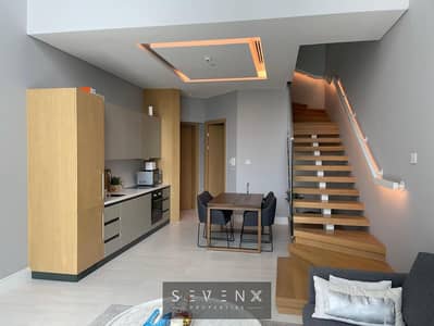 Luxury 1-Bedroom Loft | Burj Khalifa View | SLS Tower