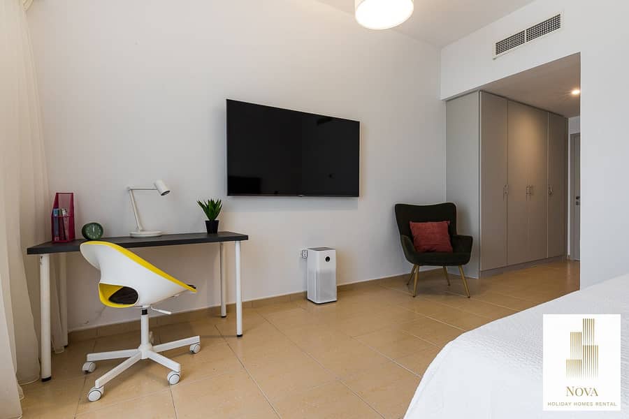 Bills Included! Serviced 1 BR Full Sea View JBR - Image 10