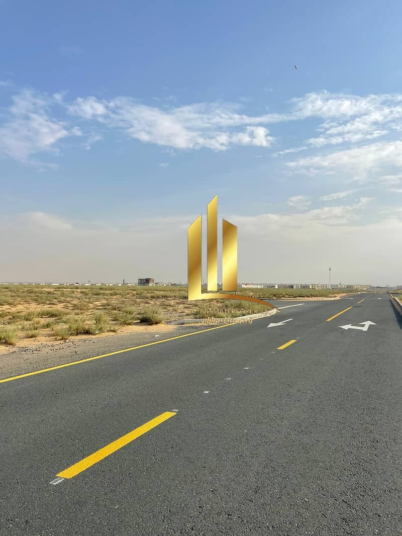 For sale residential land in Sharjah, AlHoshi area, Budaiya suburb