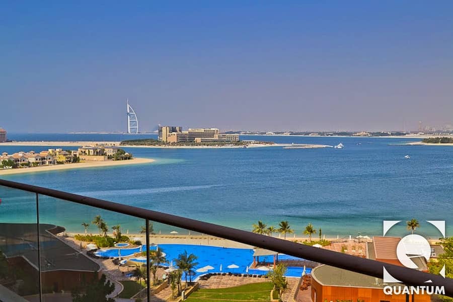 Sea and Burj Al Arab View | Vacant Unit.