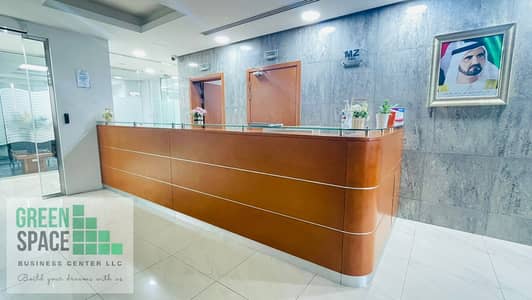 Office for Rent in Deira, Dubai - Fully Furnished Office | 100sqft to 200Sqft | Free Chiller, DEWA, WIFI | Conference Room