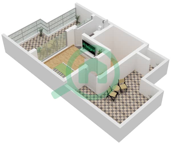 Type TH12 Unit 4M Second Floor