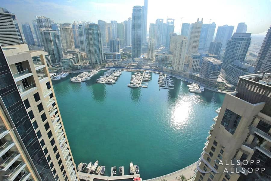 Full Marina View | Three Bedroom Apartment