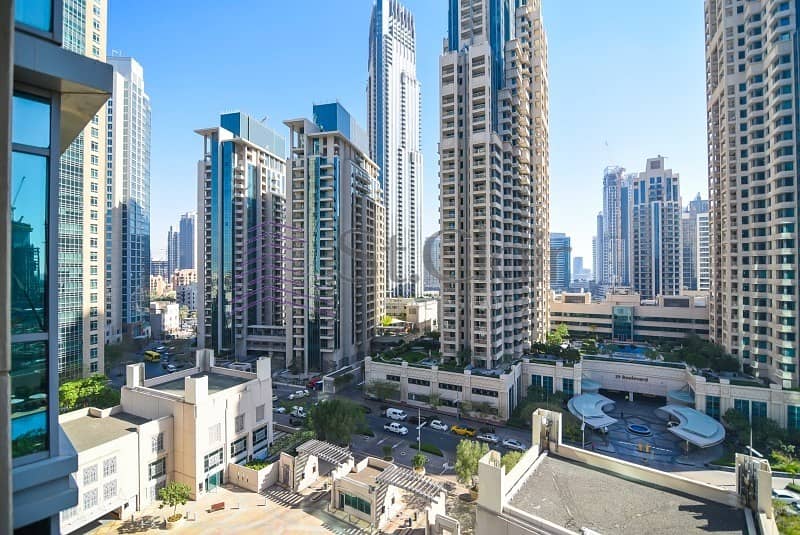1 Bed | Boulevard View | Burj Residence 3 | Downtown