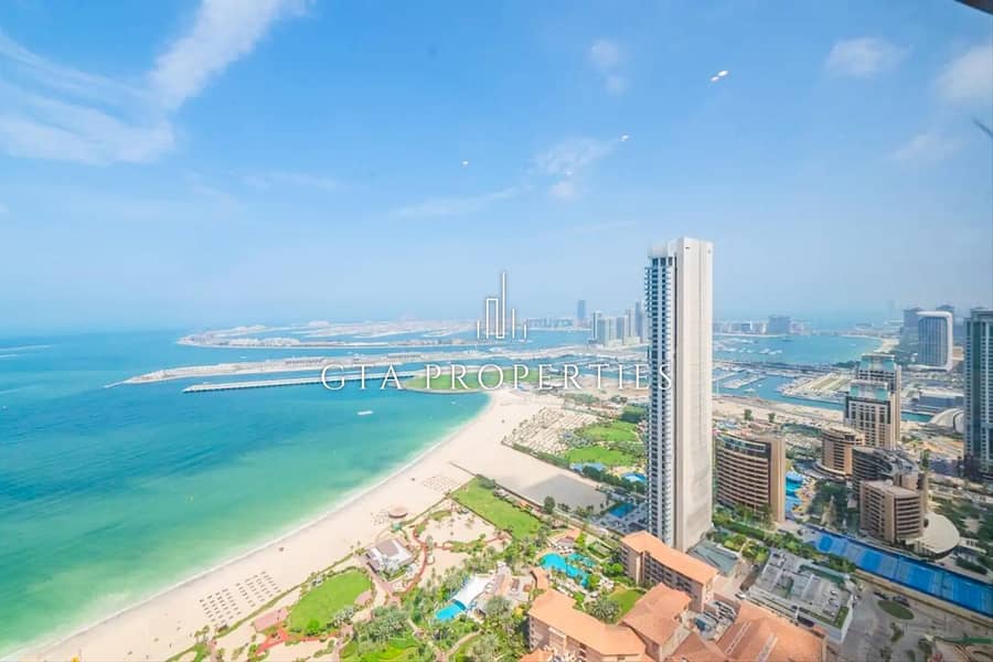 位于朱美拉海滩住宅（JBR），萨达夫社区，萨达夫6号楼 2 卧室的公寓 3990000 AED - 9643808