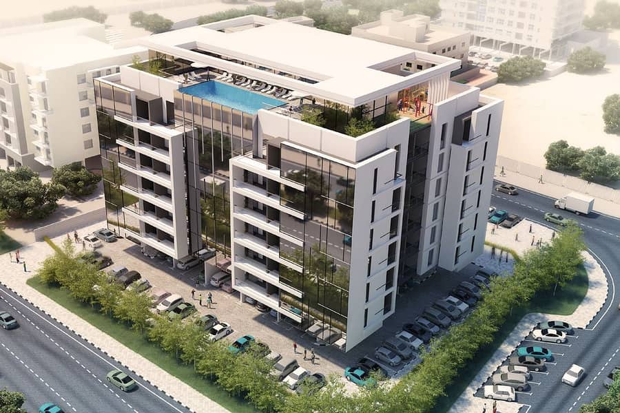 位于迪拜南部街区，居住区，Cresswell Residences 2 卧室的公寓 1438662 AED - 10050632