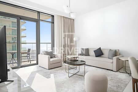 1 Bedroom Flat for Sale in Dubai Harbour, Dubai - High Floor | Furnished and Dubai Marina View