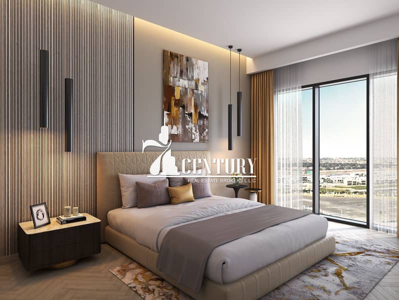 7 220204_Golf Vita Apartment_2BHK_Master Bedroom. jpg