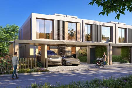 3 Bedroom Townhouse for Sale in Al Reem Island, Abu Dhabi - Minimal Townhouse Front. jpg