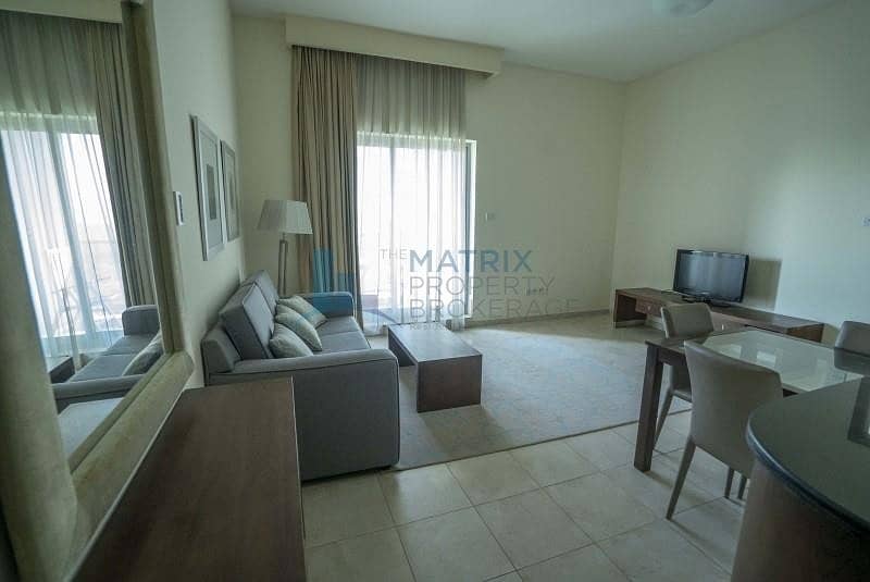 GREAT LAYOUT/12 CHEQUES/FRESH 1 BED/FULLY FURNISHED