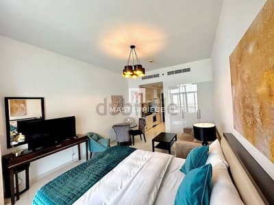 استوديو  للايجار في قرية جميرا الدائرية، دبي - Cozy Studio in JVC | Damac Ghalia | All bills Inclusive