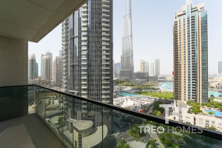 2 Bedroom Apartment for Rent in Downtown Dubai, Dubai - Burj Khalifa View | Largest Layout | Chiller Free