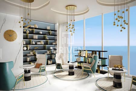 Studio for Sale in Dubai Maritime City, Dubai - Presidential Studio | Balcony | Pool | High Floor