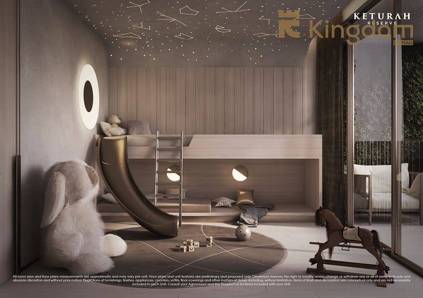 5 Keturah Reserve Townhouses_Interior (4BHK) - Kids Room. jpg