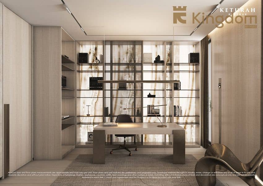 9 Keturah Reserve Townhouses_Interior (4BHK) - Office Room. jpg