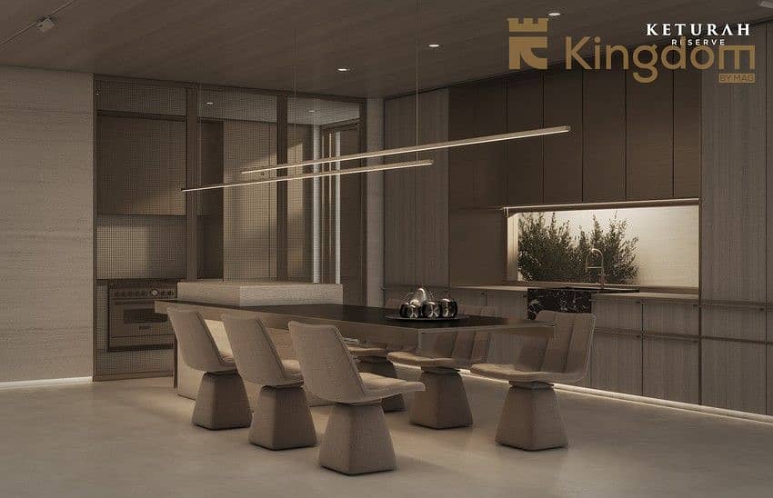 13 Keturah Reserve Townhouses_Interior (5BHK) - Kitchen & Dinning Area. jpg