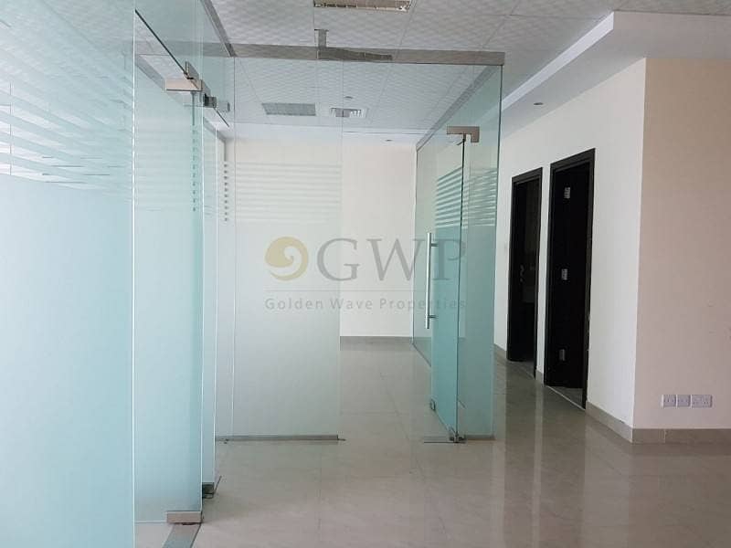 Lake view and SZR  view fitted beautiful office for rent