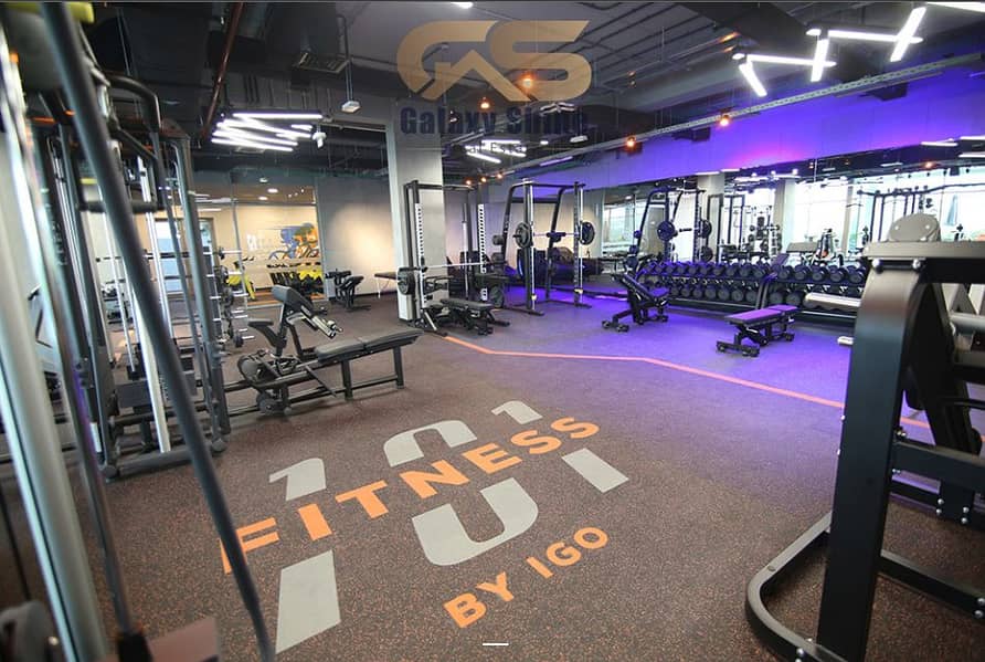 Vacant Pool Gym Equipment Fully Fitted