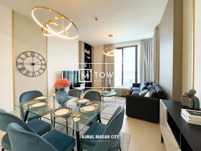 A onebedroom apartment ready to receive immediately with an