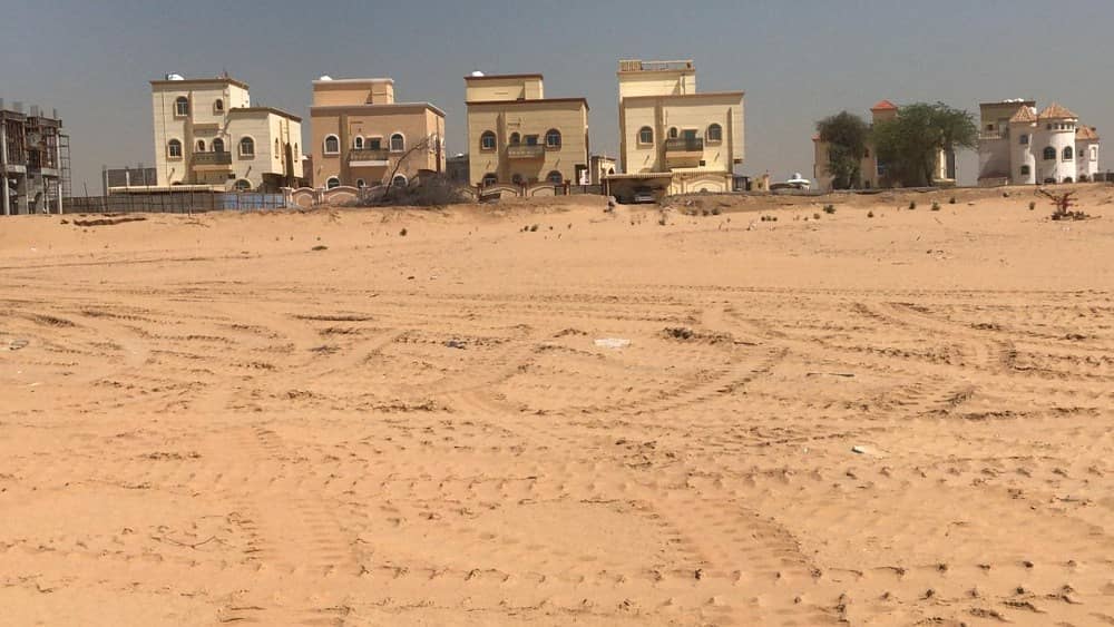 Residential land in Ajman with 265 thousand and free hold from the owner directly