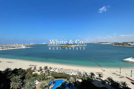 1 Bedroom Apartment for Rent in Palm Jumeirah, Dubai - Sea Views | Beach Access | Unfurnished