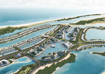 2 Cпальни Апартамент Продажа в Аль Сеанниа, Умм-эль-Кайвайн - Umm Al Quwain U1 Aerial Shot 3. jpg