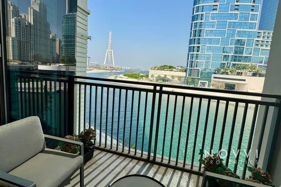 Stylish 1BR | Sea View | Vacant Now