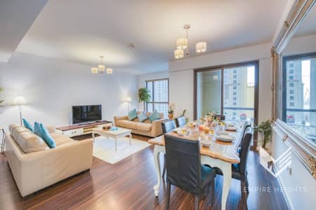 Luxe 3BR Unit | Stunning View | Nearby JBR Beach