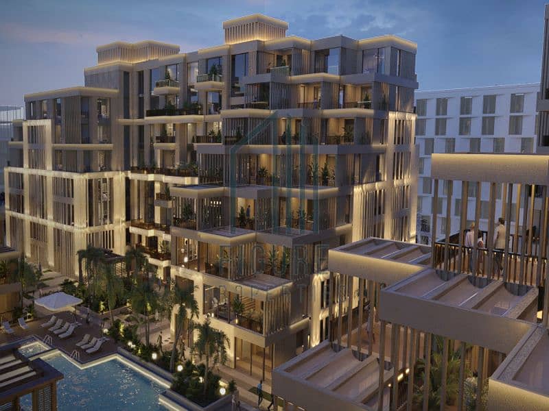 位于迪拜影城，Arisha Terraces 2 卧室的公寓 1540000 AED - 10092326