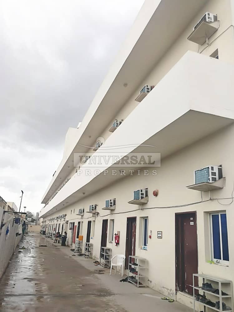 120 Rooms Labour Camps available for Rent in New Industrial Area Ajman