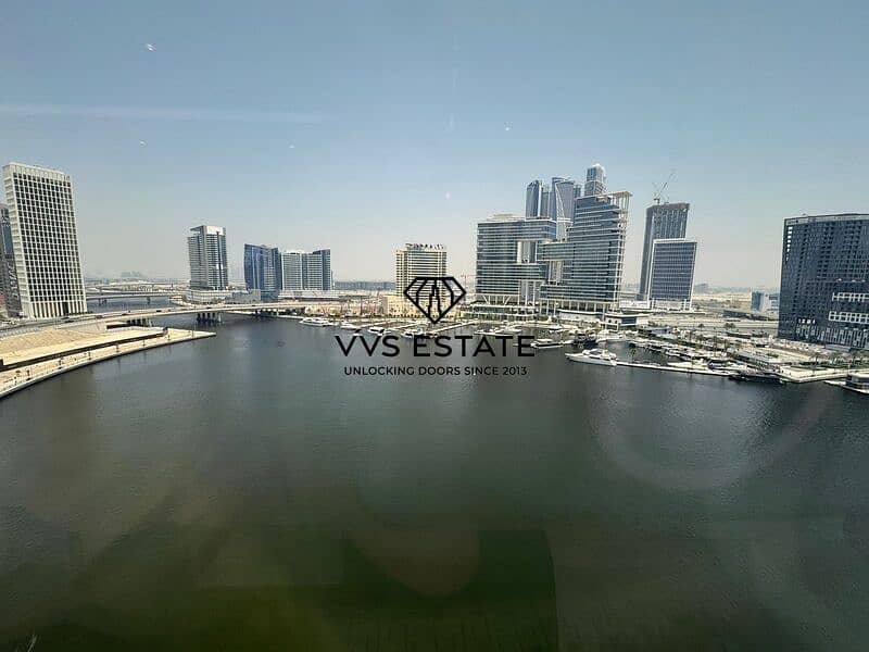 Canal, Burj View/ plus French balcony / vacant